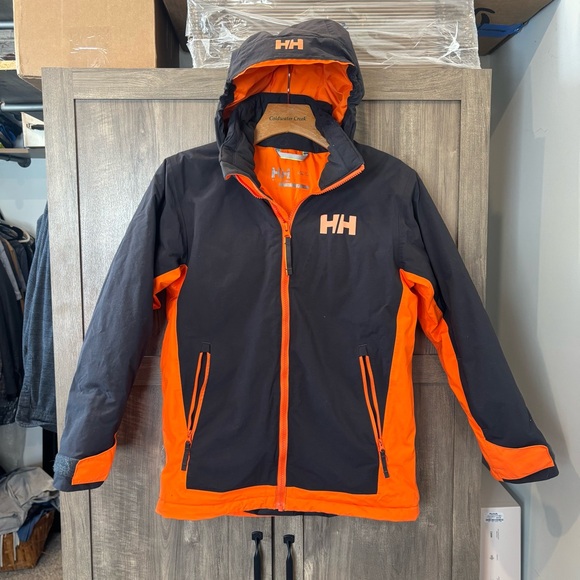 Helly Hansen JR HILLSIDE JACKET size 12 hooded